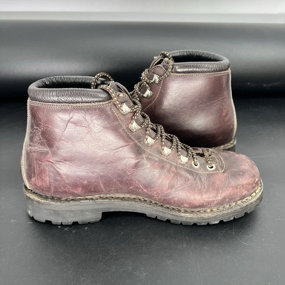 Calzaturificio The‎ Alps By Fabiano Welted Mountain Hiking Boots Sz 36 / 7.5